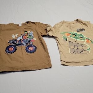 Star Wars Kids' Tan Graphic T-Shirt